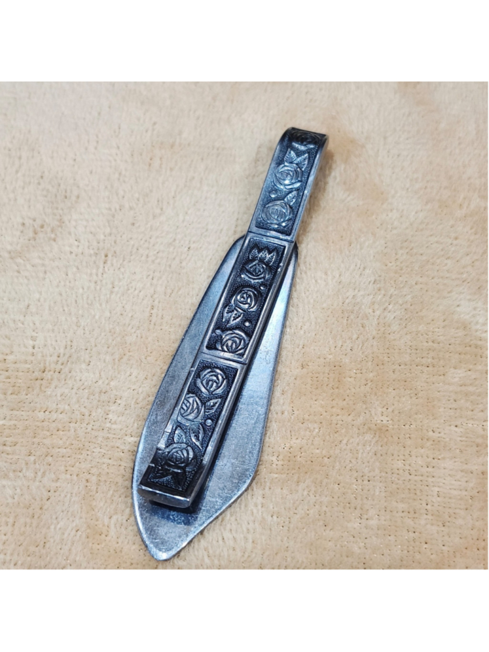 Silverwear Money Clip / card Holder handmade Accessory